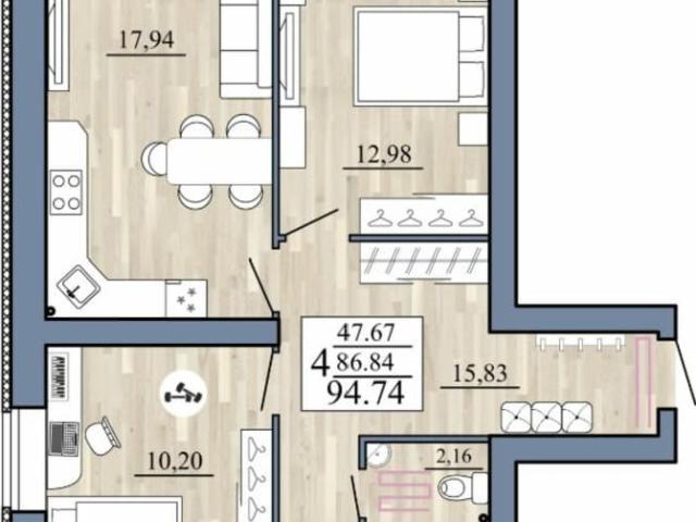 Квартира продажа в Рыбное, Рыбновский район