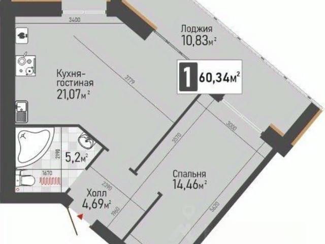 Квартира продажа в Рыбное, Рязанская область