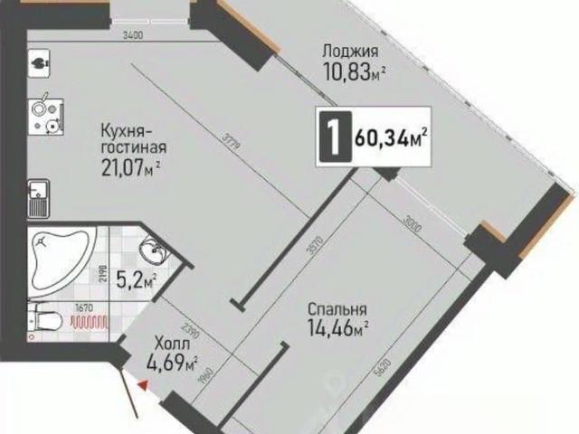 Квартира продажа в Рыбное, Рязанская область