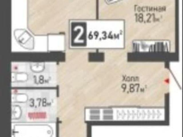 Квартира продажа в Рыбное, Рязанская область