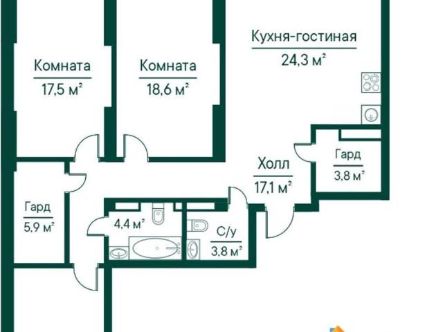 Квартира продажа в Самара, Самарская область