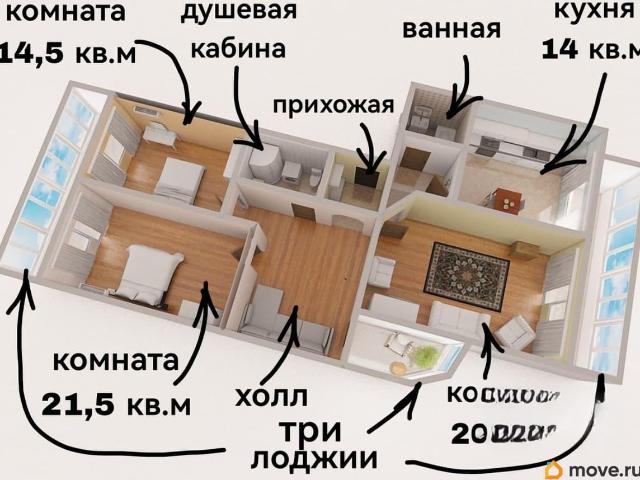 Квартира продажа в Самара, Самарская область