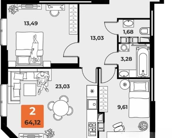 Квартира продажа в Самара, Самарская область