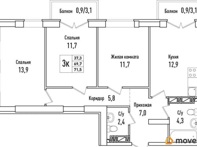Квартира продажа в Самара, Самарская область