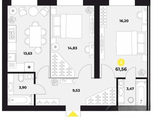 Квартира продажа в Самара, Самарская область