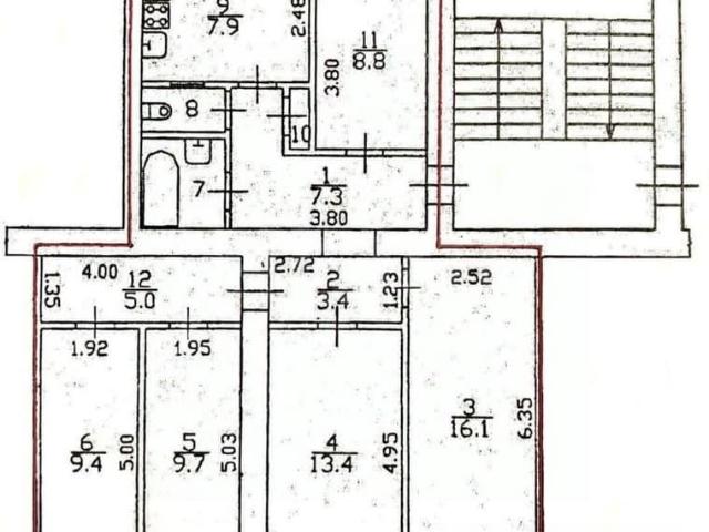 Квартира продажа в Нижегородская Ст-ца