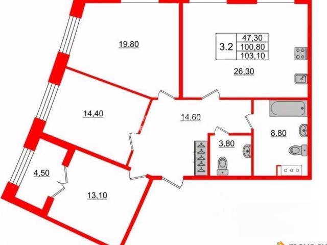 Квартира продажа в Нижегородская Ст-ца