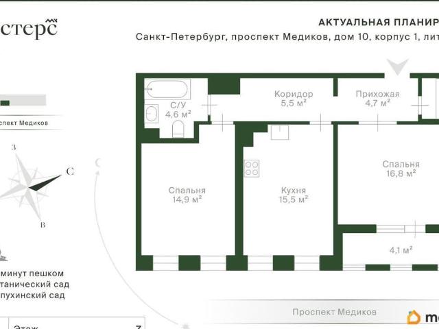 Квартира продажа в Нижегородская Ст-ца