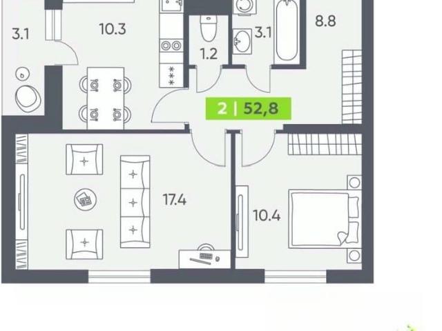 Квартира продажа в Шушары
