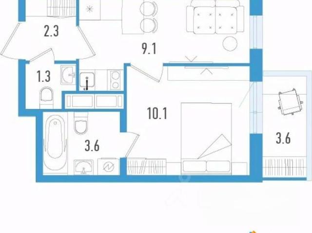 Квартира продажа в Шушары