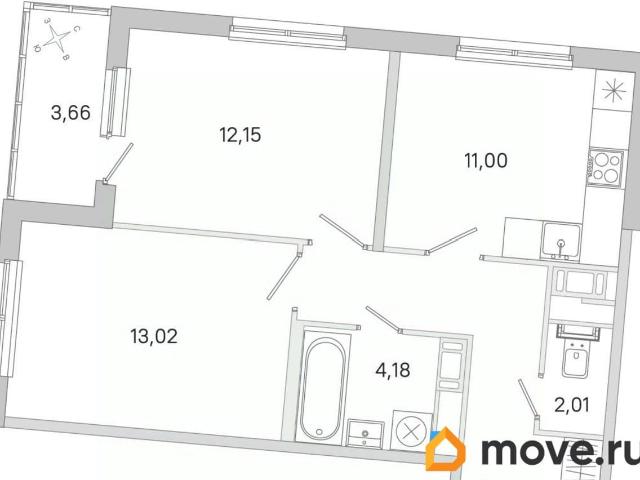 Квартира продажа в Шушары