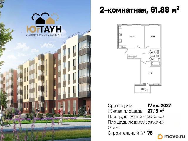 Квартира продажа в Шушары