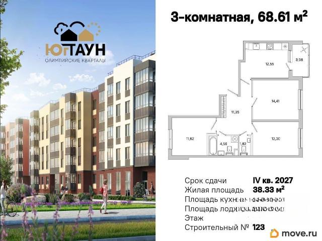 Квартира продажа в Шушары