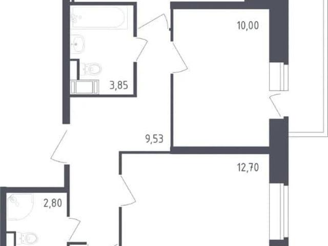 Квартира продажа в округ Рыбацкое, Санкт-Петербург