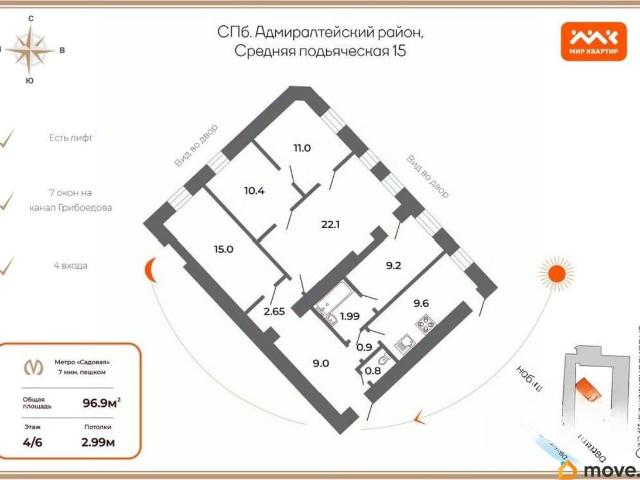 Квартира продажа в Нижегородская Ст-ца