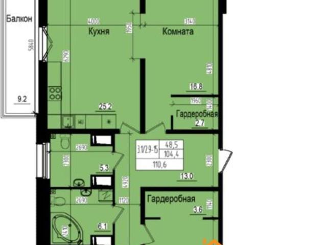 Квартира продажа в Торфяное, Парголово