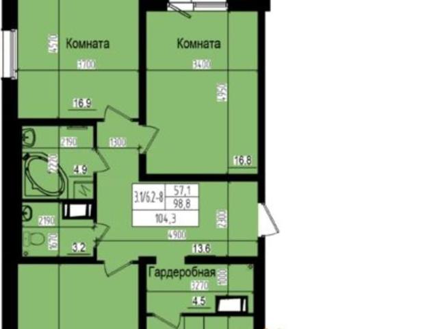 Квартира продажа в Торфяное, Парголово