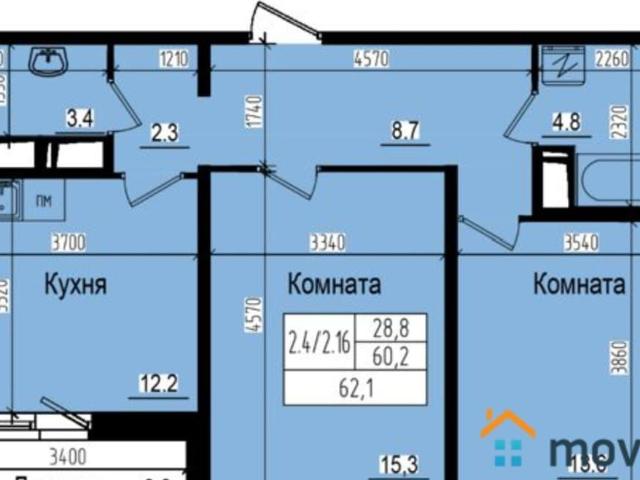 Квартира продажа в Торфяное, Парголово