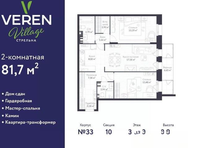 Квартира продажа в Стрельна