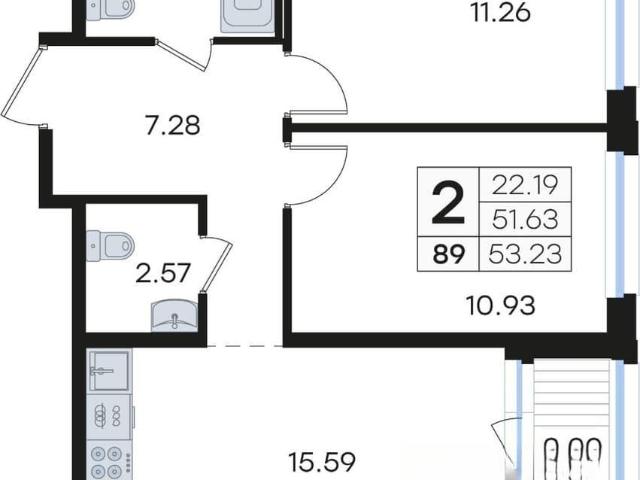 Квартира продажа в Парголово