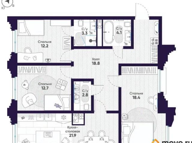 Квартира продажа в Нижегородская Ст-ца