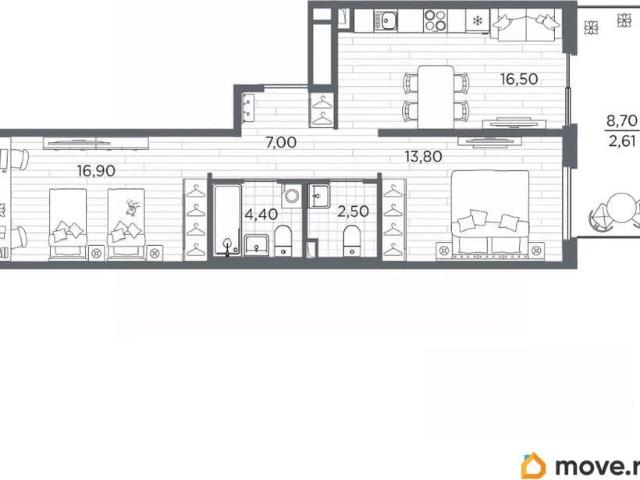 Квартира продажа в Нижегородская Ст-ца
