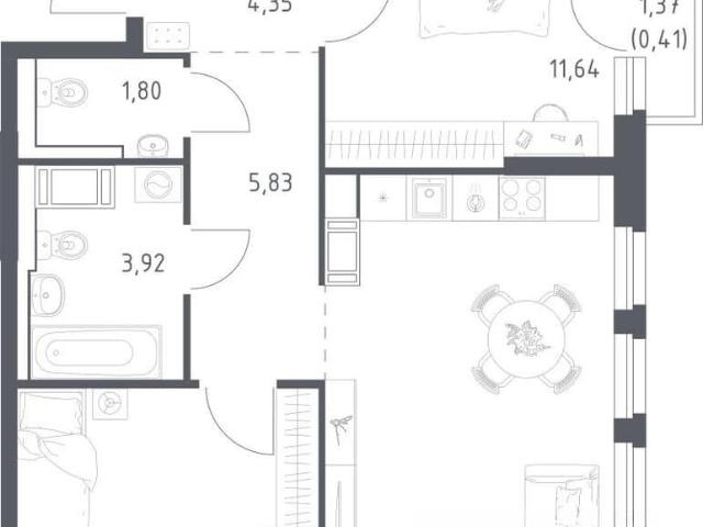 Квартира продажа в Колпино