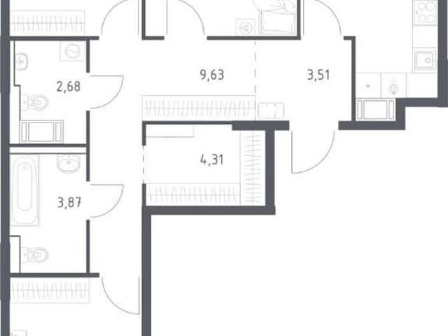 Квартира продажа в Колпино
