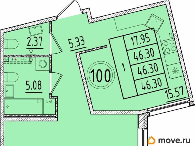Квартира продажа в Шушары