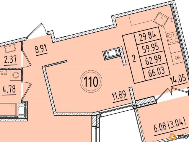 Квартира продажа в Шушары