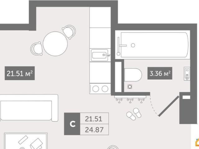 Квартира продажа в округ Ланское, Санкт-Петербург