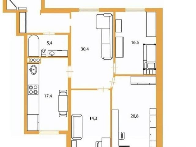Квартира продажа в Парголово