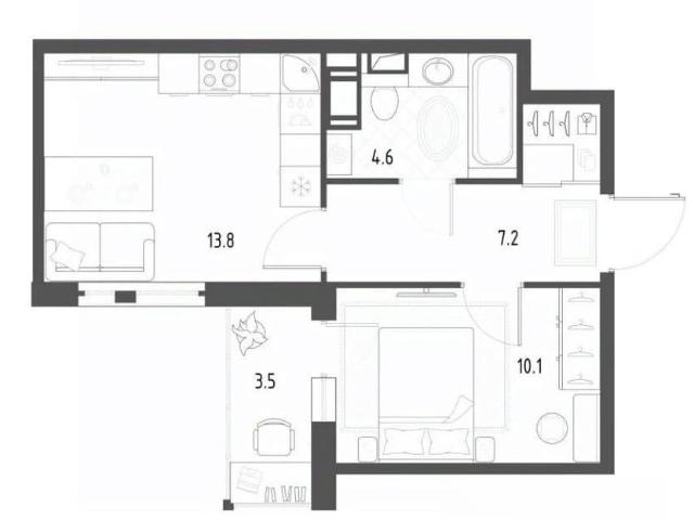 Квартира продажа в Шушары