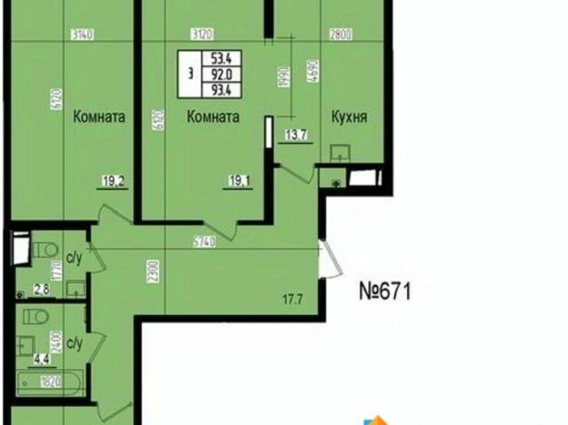 Квартира продажа в Торфяное, Парголово