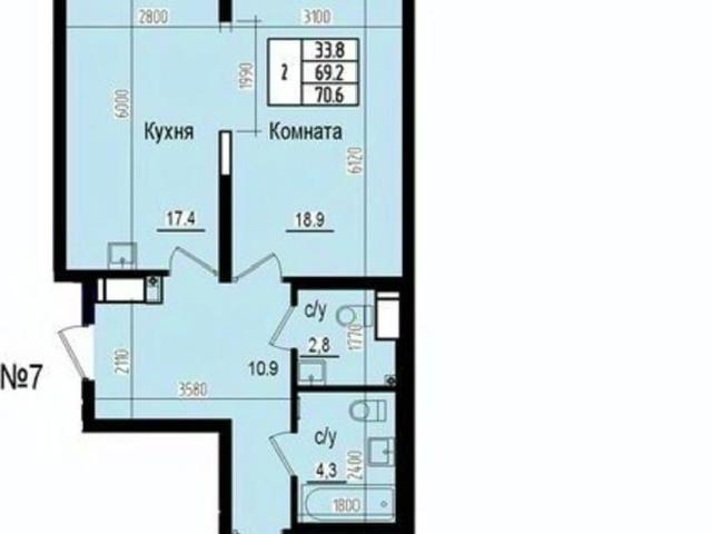 Квартира продажа в Торфяное, Парголово