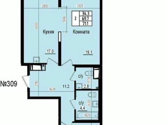 Квартира продажа в Торфяное, Парголово