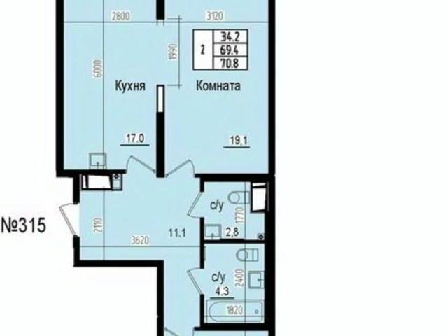 Квартира продажа в Торфяное, Парголово