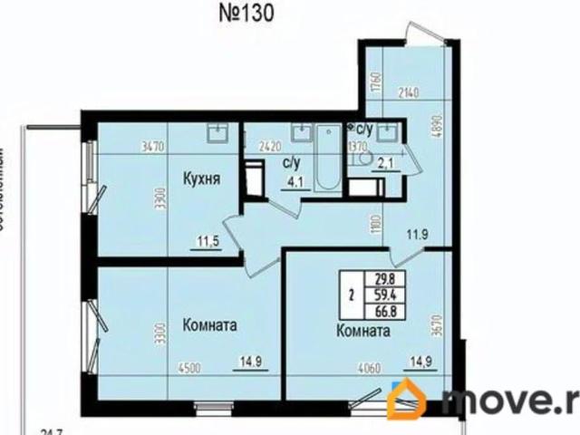 Квартира продажа в Торфяное, Парголово