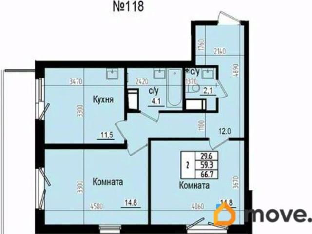Квартира продажа в Торфяное, Парголово