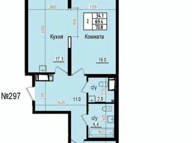 Квартира продажа в Торфяное, Парголово