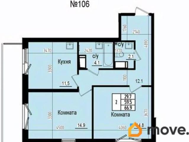 Квартира продажа в Торфяное, Парголово