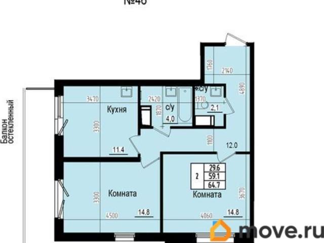 Квартира продажа в Торфяное, Парголово