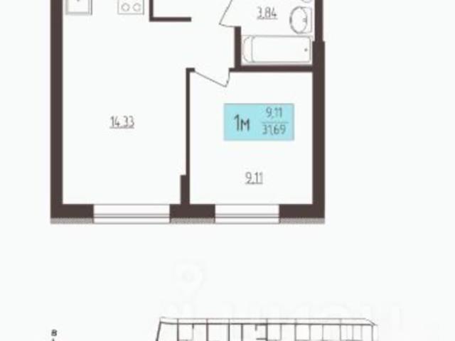 Квартира продажа в Саранск, Мордовия Республика