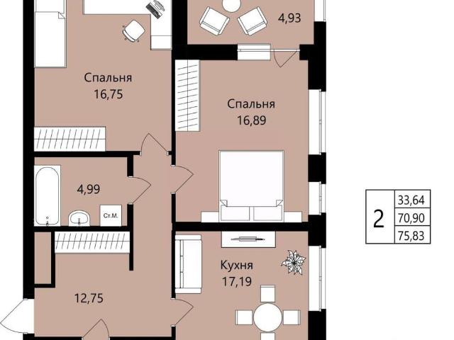 Квартира продажа в Саранск, Мордовия Республика