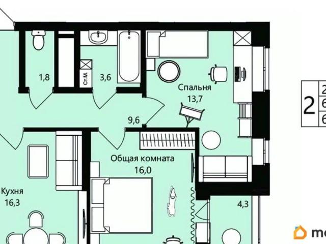 Квартира продажа в Саранск, Мордовия Республика