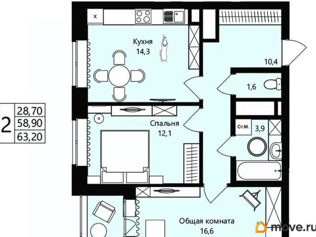Квартира продажа в Саранск, Мордовия Республика