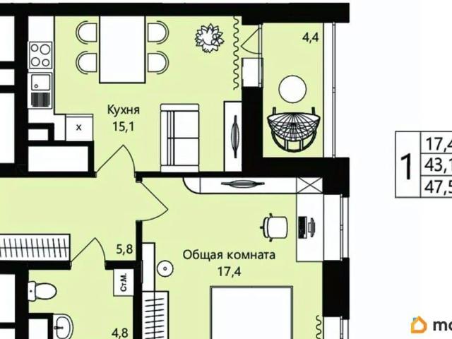 Квартира продажа в Саранск, Мордовия Республика