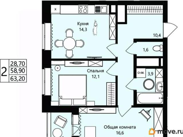 Квартира продажа в Саранск, Мордовия Республика