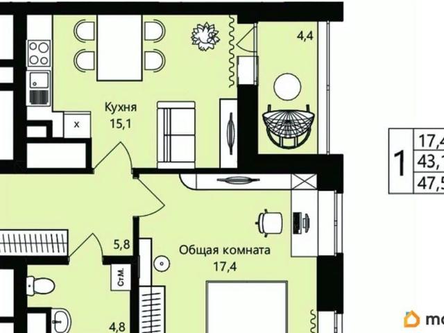 Квартира продажа в Саранск, Мордовия Республика