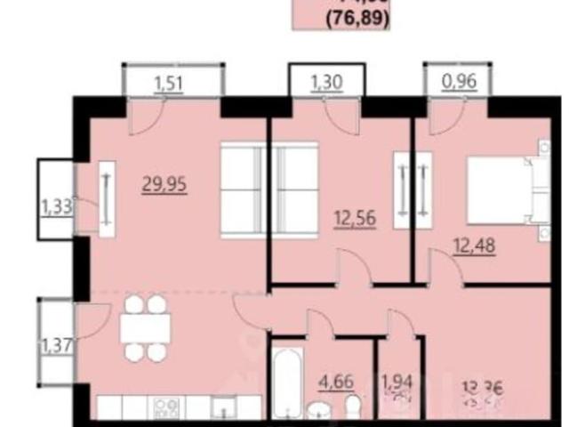 Квартира продажа в Саранск, Мордовия Республика